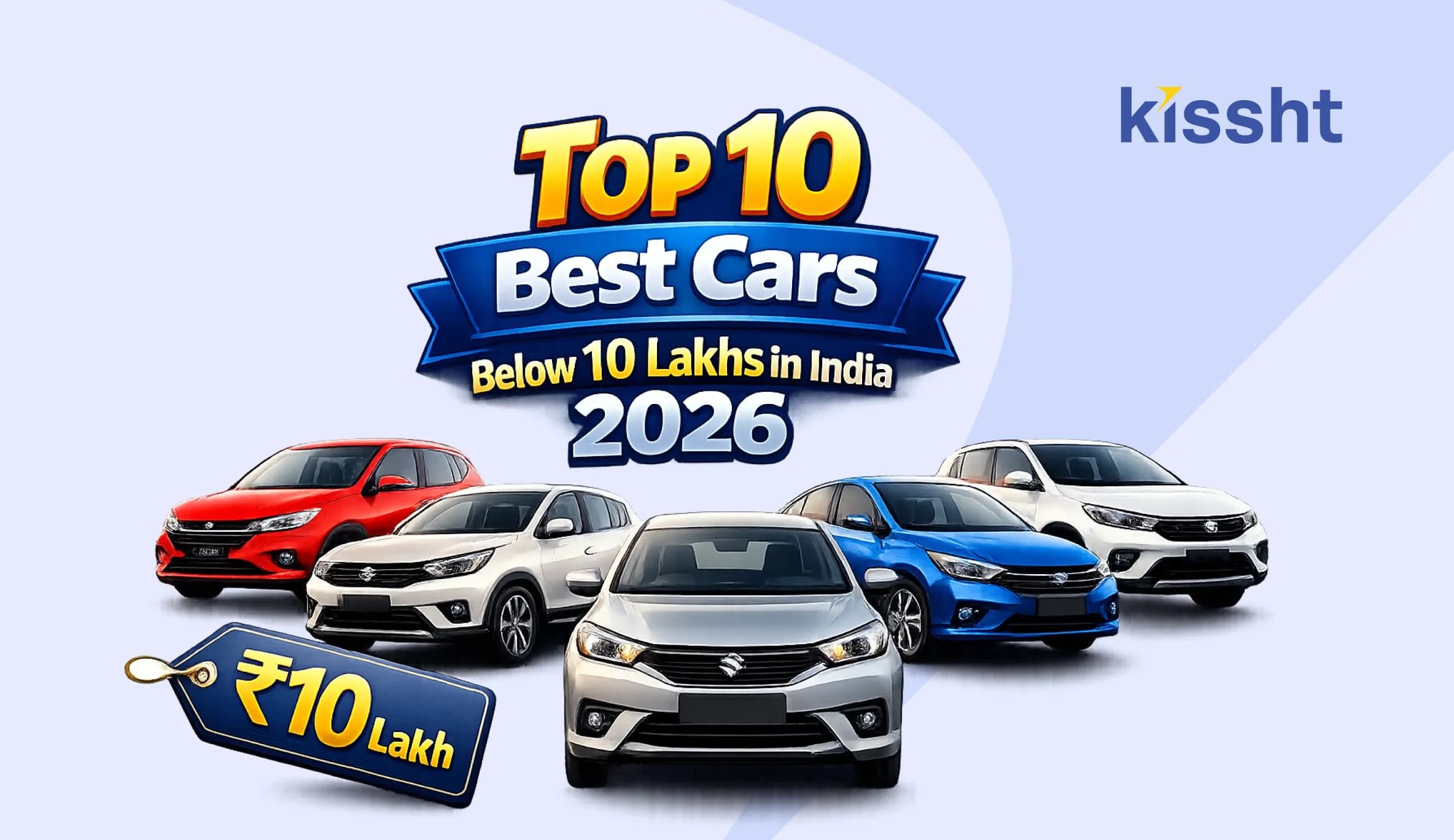 Top 10 Best Cars Below ₹10 Lakhs in India 2026