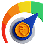 Credit score graphic